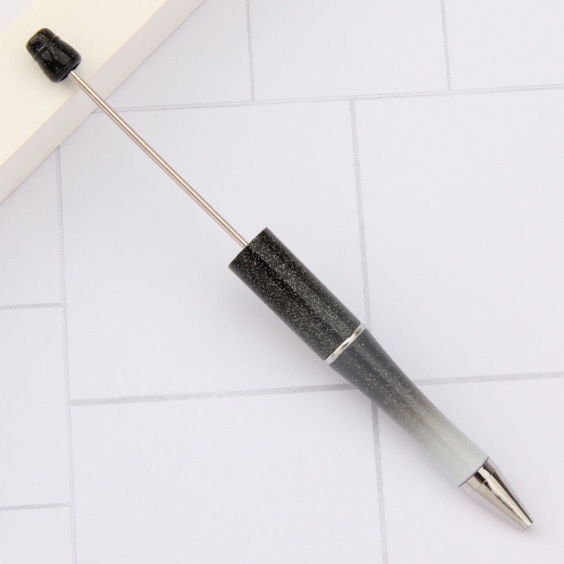 153A. Beadable DIY omber Gliter pen - Romo bead